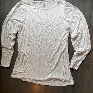 Laurie Felt White Long Sleeve Tee